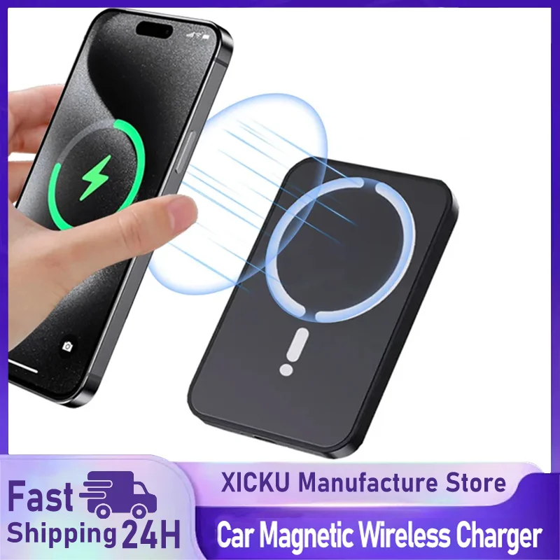 Magnetic Phone Holder For Car Vent - マグセーフ対応 iPhone 17 16 15 14