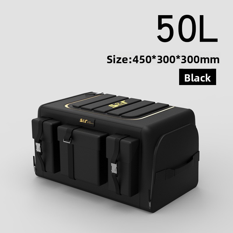 Car Trunk Organizer Foldable Storage Box - 自動車トランク収納ボックス 折りたたみ式多機能オーガナイザー 大容量車載収納ケース