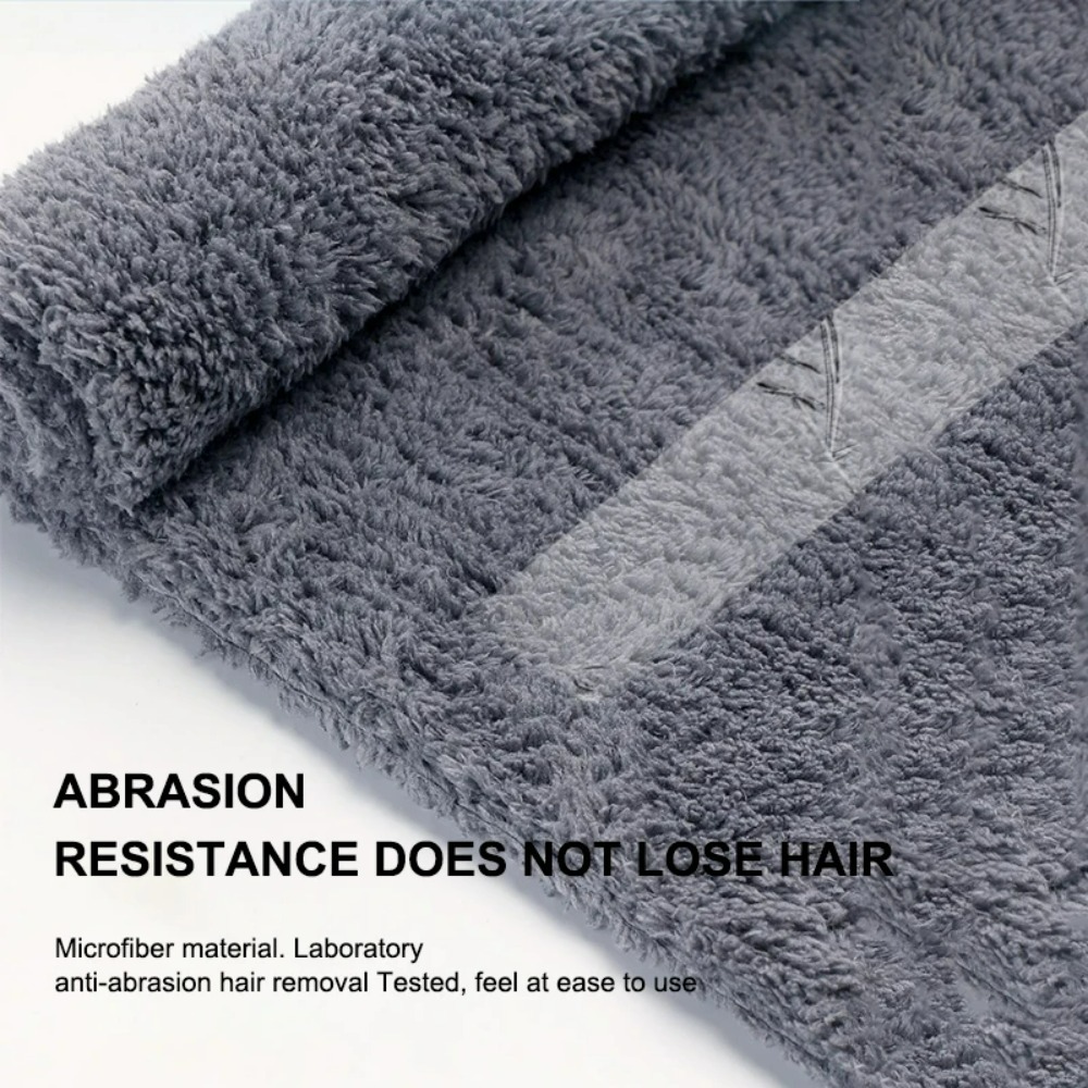 40X100CM洗車タオルコーラルベルベットマイクロファイバ - Microfiber Car Drying Towel Super Absorbent のレビューと価格