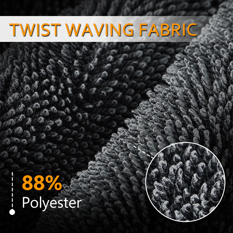 車のウォッシュタオル,ダブルヘッド,車内の掃除用,超吸収性 - Microfiber Car Drying Towel Super Absorbent のレビューと価格