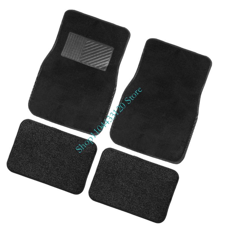 0XXD 4 個ユニバーサルカーフロアマット PVC 植毛オ - Car Floor Mats Universal Waterproof Leather のレビューと価格