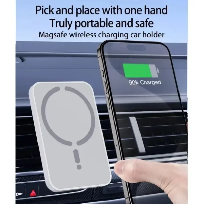 マグセーフ対応 iPhone 17 16 15 14 13  - Magnetic Phone Holder For Car Vent のレビューと価格