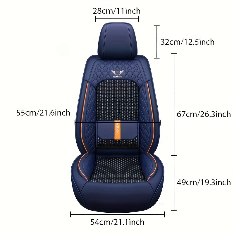ジェットールT2、ダチアジョガー、EX30、モデル3、アクセ - Leather Car Seat Covers Full Set Universal のレビューと価格