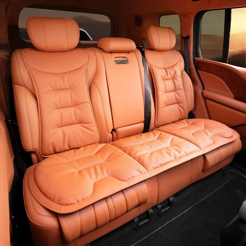 ユニバーサルナッパレザーソフトカーシートカバー、インテリア自 - Leather Car Seat Covers Full Set Universal のレビューと価格