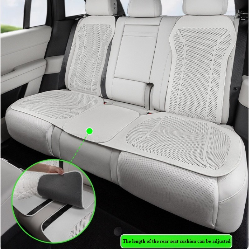 通気性ナッパレザーカーシートカバーフルセットユニバーサル四季 - Leather Car Seat Covers Full Set Universal のレビューと価格