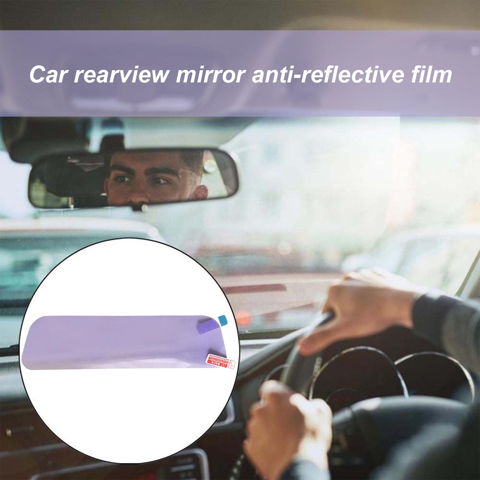 車内用、後方視界用ミラー、反射防止・曇り止めフィルム、夜間走 - Anti Glare Car Rearview Mirror Film のレビューと価格