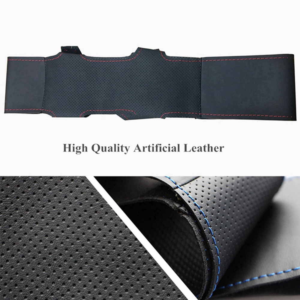人工皮革ステアリングホイールカバー,BMW x5,z3,e3 - Car Steering Wheel Cover Anti Slip Breathable のレビューと価格