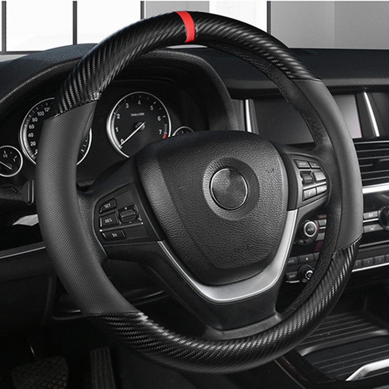 ファッションユニバーサル車のステアリングホイールカバー通気性 - Car Steering Wheel Cover Anti Slip Breathable のレビューと価格