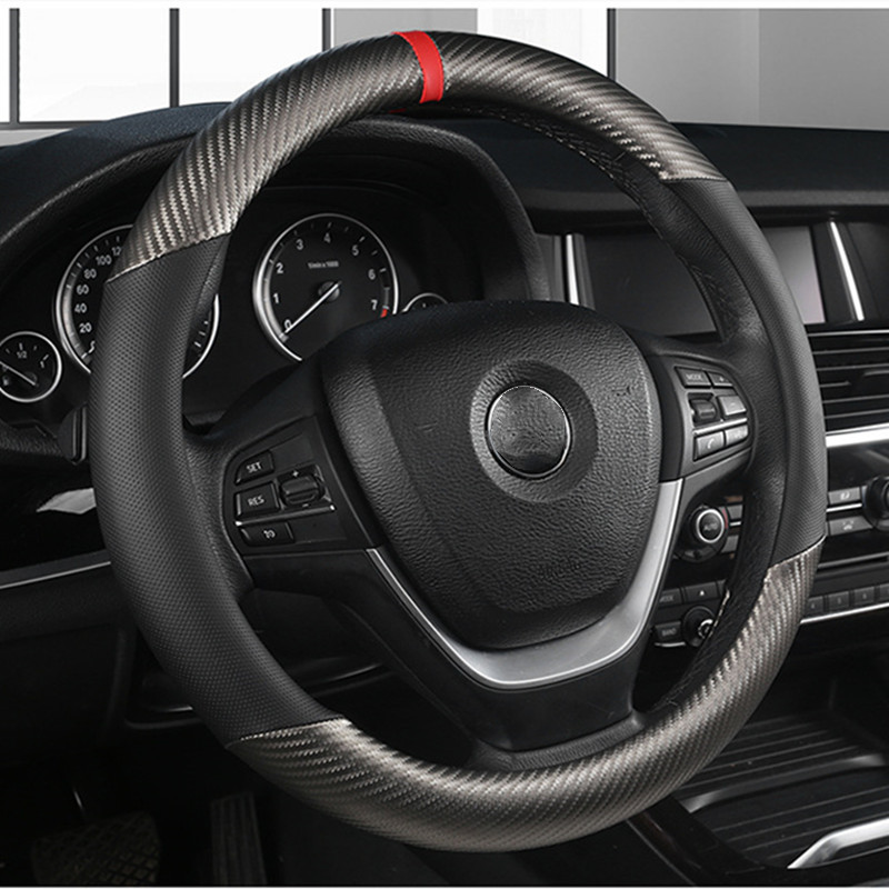 ファッションユニバーサル車のステアリングホイールカバー通気性 - Car Steering Wheel Cover Anti Slip Breathable のレビューと価格