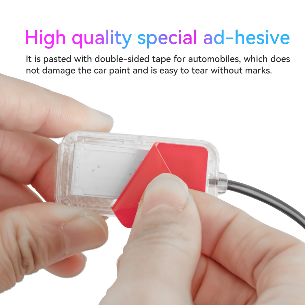 車内装飾ライト 車内雰囲気ランプ アプリ制御 車内雰囲気LE - Led Ambient Interior Car Lights App Control のレビューと価格