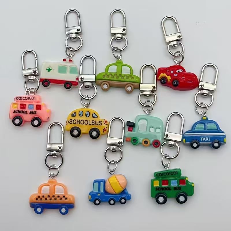 10個入り樹脂製漫画風車キーホルダー、荷物や携帯電話アクセサ - Car Accessories のレビューと価格