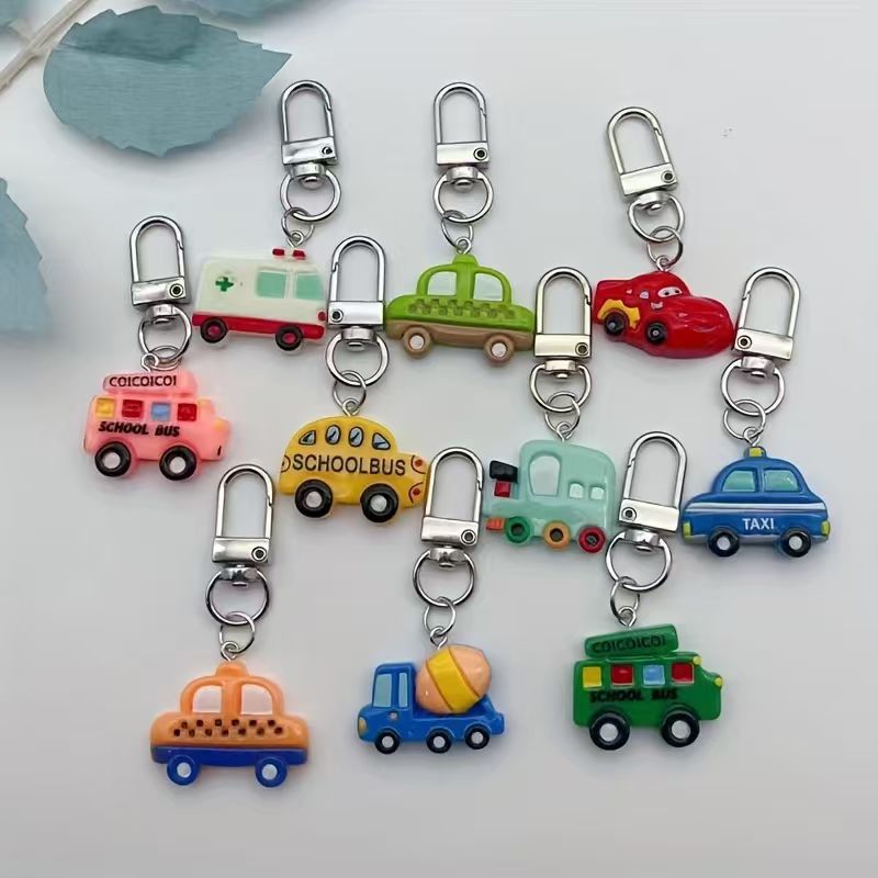 10個入り樹脂製漫画風車キーホルダー、荷物や携帯電話アクセサ - Car Accessories のレビューと価格