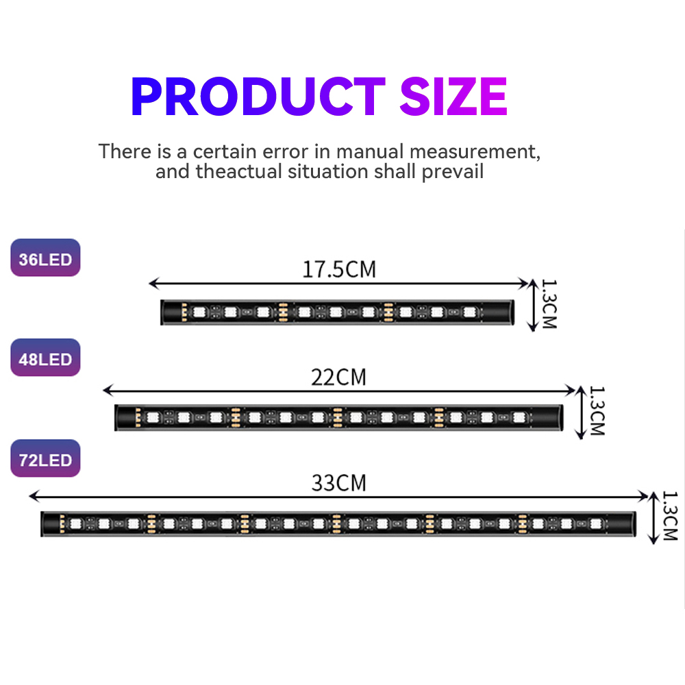 ネオン LED 車内アンビエントフットストリップライトキット - Led Ambient Interior Car Lights App Control のレビューと価格